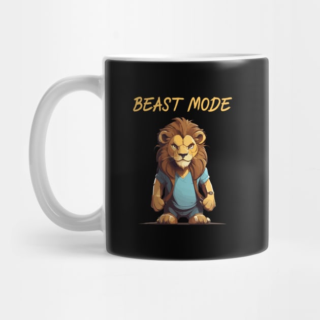 Beast mode for gym by Patterns-Hub